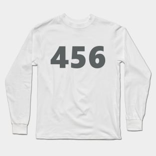 456 Long Sleeve T-Shirt